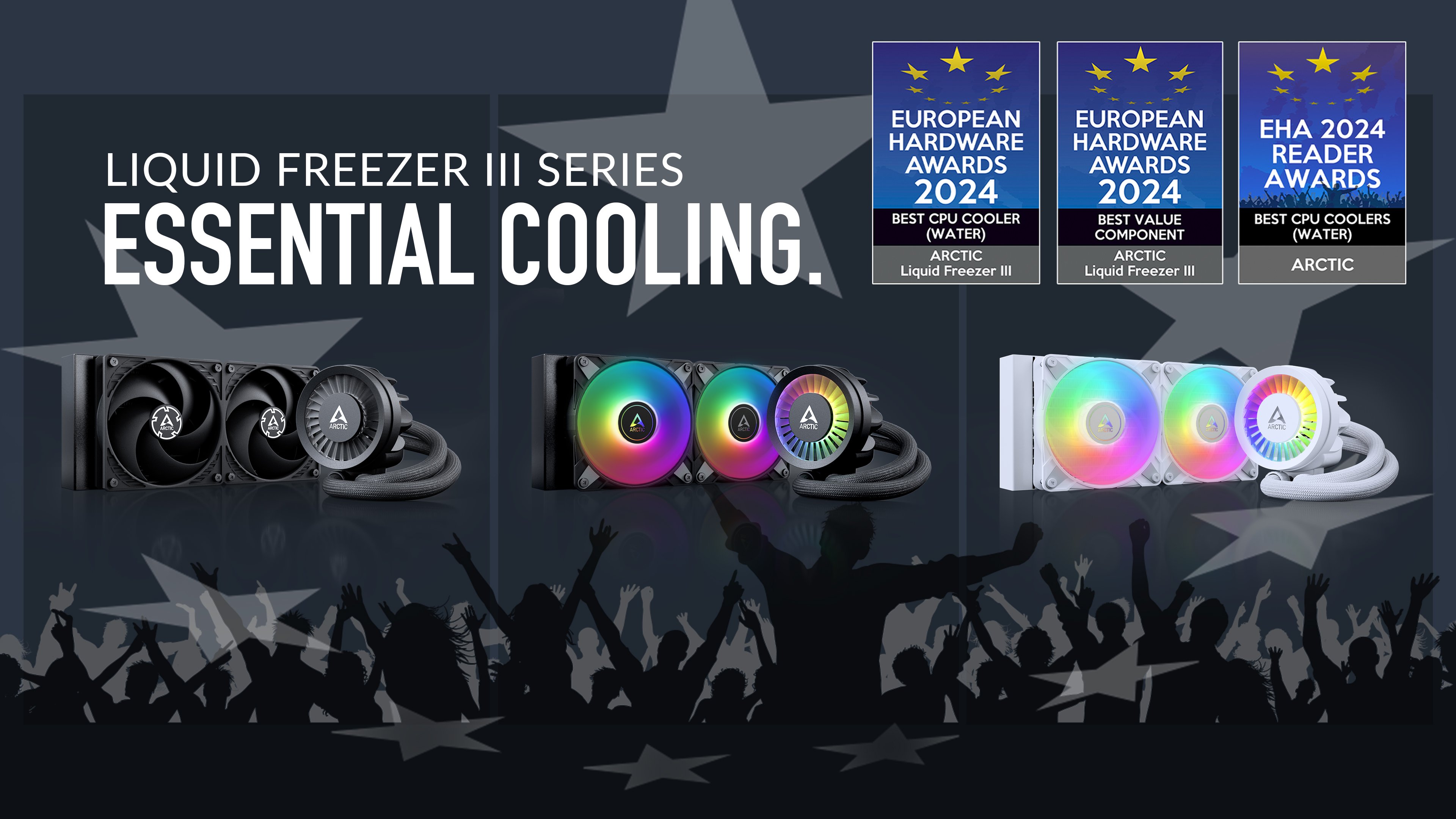ARCTIC COOLING Liquid Freezer III - 240 A-RGB (Black): All ARCTIC COOLING Liquid Freezer III - 240 A-RGB (Black): All
